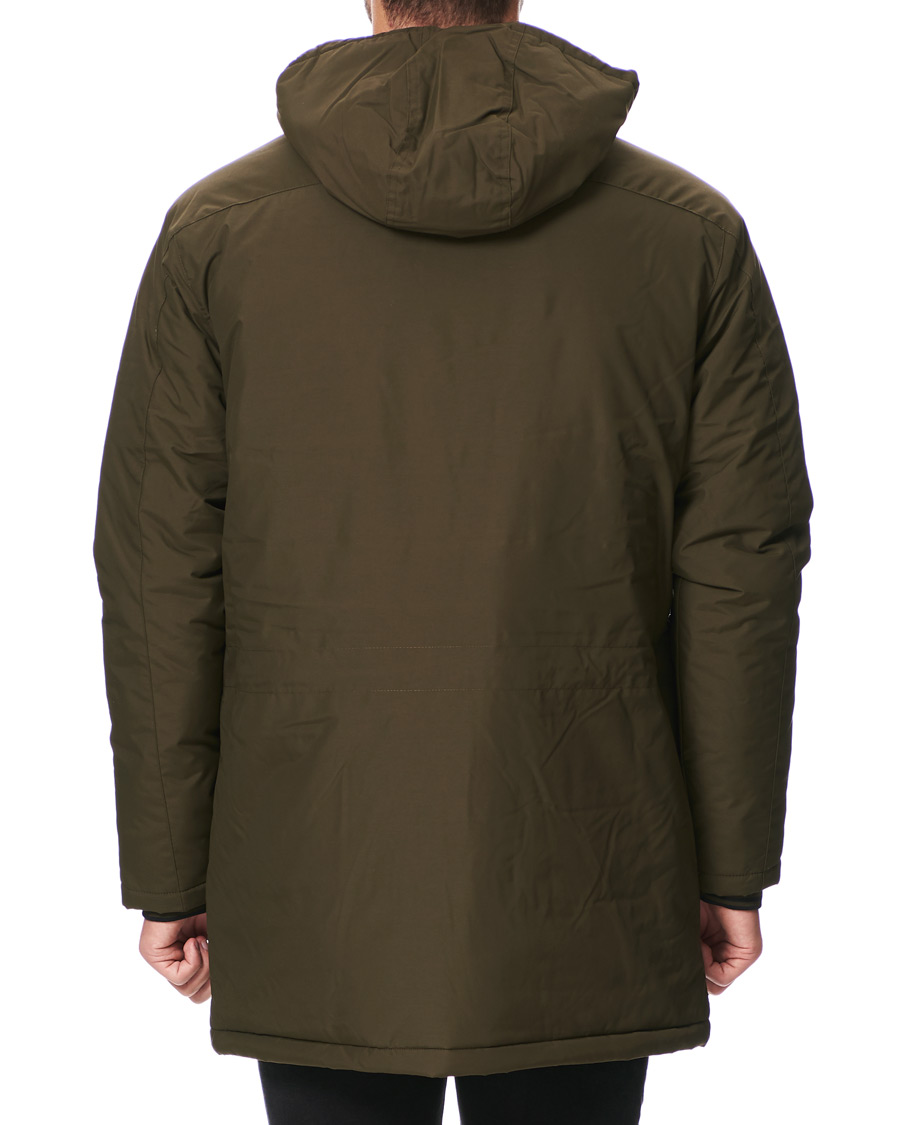 Herr | Jackor | Fred Perry | Padded Zip Parka Green