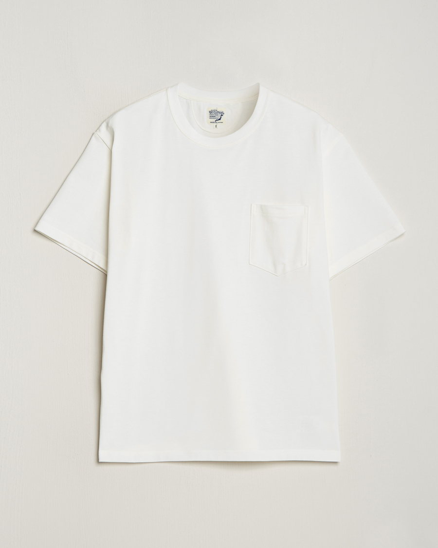 Herr | T-Shirts | orSlow | Pocket T-Shirt White