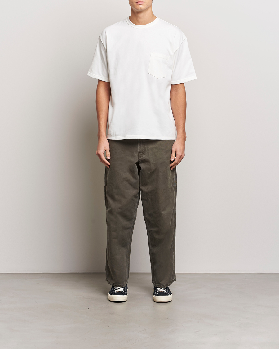 Herr | T-Shirts | orSlow | Pocket T-Shirt White