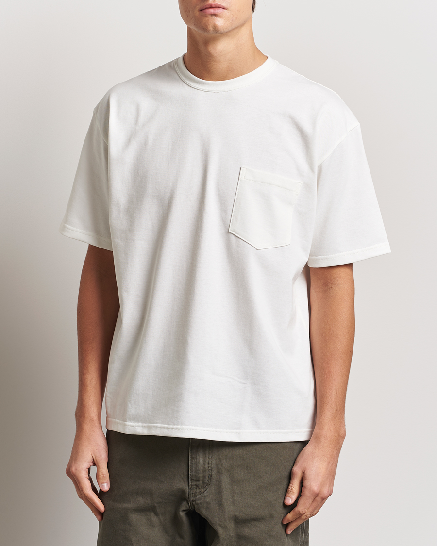 Herr | T-Shirts | orSlow | Pocket T-Shirt White