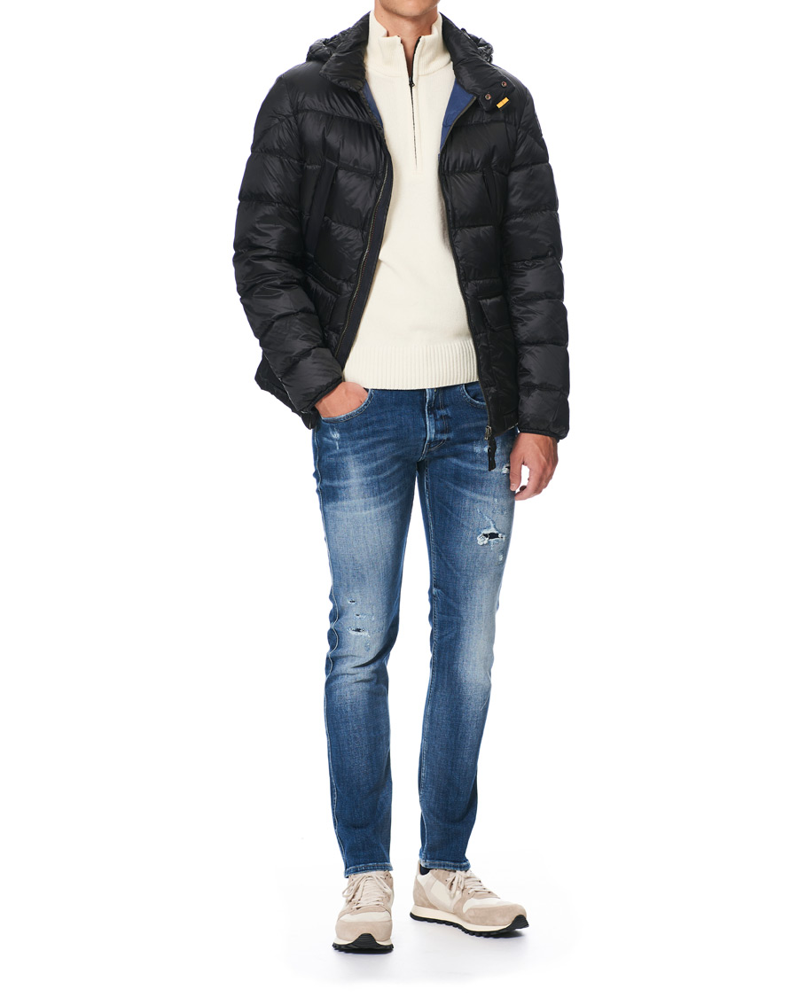 Herr | Jackor | Parajumpers | Greg High Gloss Down Hooded Jacket Black