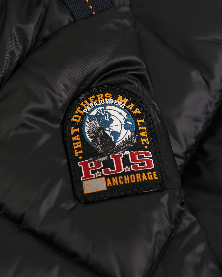 Herr | Jackor | Parajumpers | Greg High Gloss Down Hooded Jacket Black