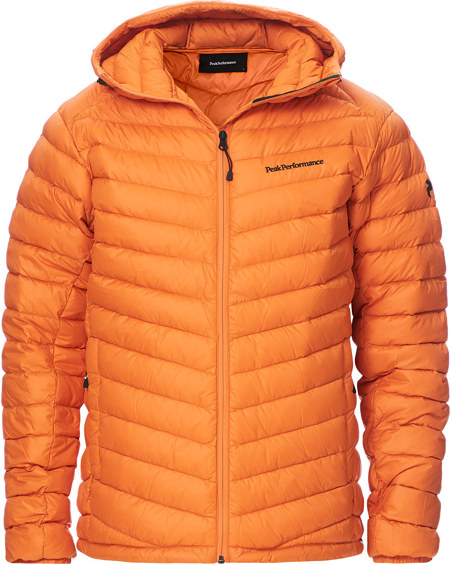 Herr | Jackor | Peak Performance | Frost Liner Down Hooded Jacket Blaze Tundra