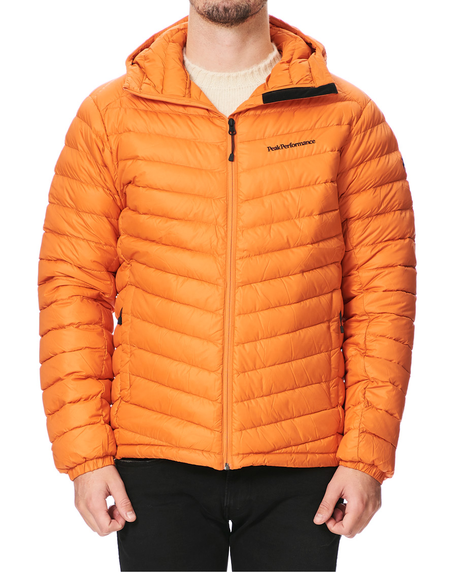 Herr | Jackor | Peak Performance | Frost Liner Down Hooded Jacket Blaze Tundra