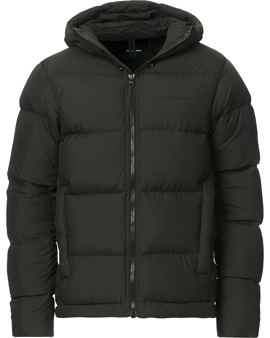 Herr | Jackor | Peak Performance | Rivel Down Hooded Jacket Conferius Green