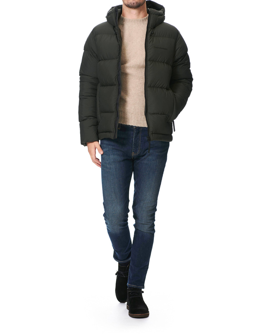 Herr | Jackor | Peak Performance | Rivel Down Hooded Jacket Conferius Green