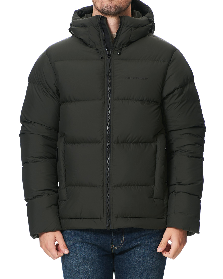 Herr | Jackor | Peak Performance | Rivel Down Hooded Jacket Conferius Green