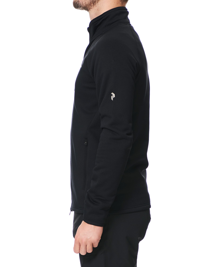 Herr | Tröjor | Peak Performance | Chill Full Zip Jacket Black
