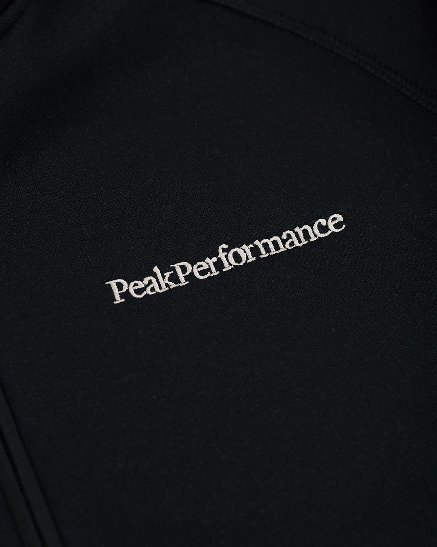 Herr | Tröjor | Peak Performance | Chill Full Zip Jacket Black