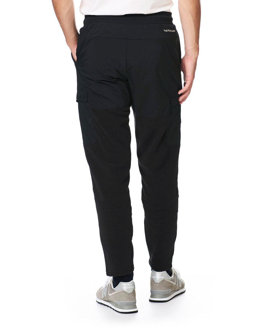 Herr | Byxor | Peak Performance | Tech Soft Fleece Cargo Pants Black