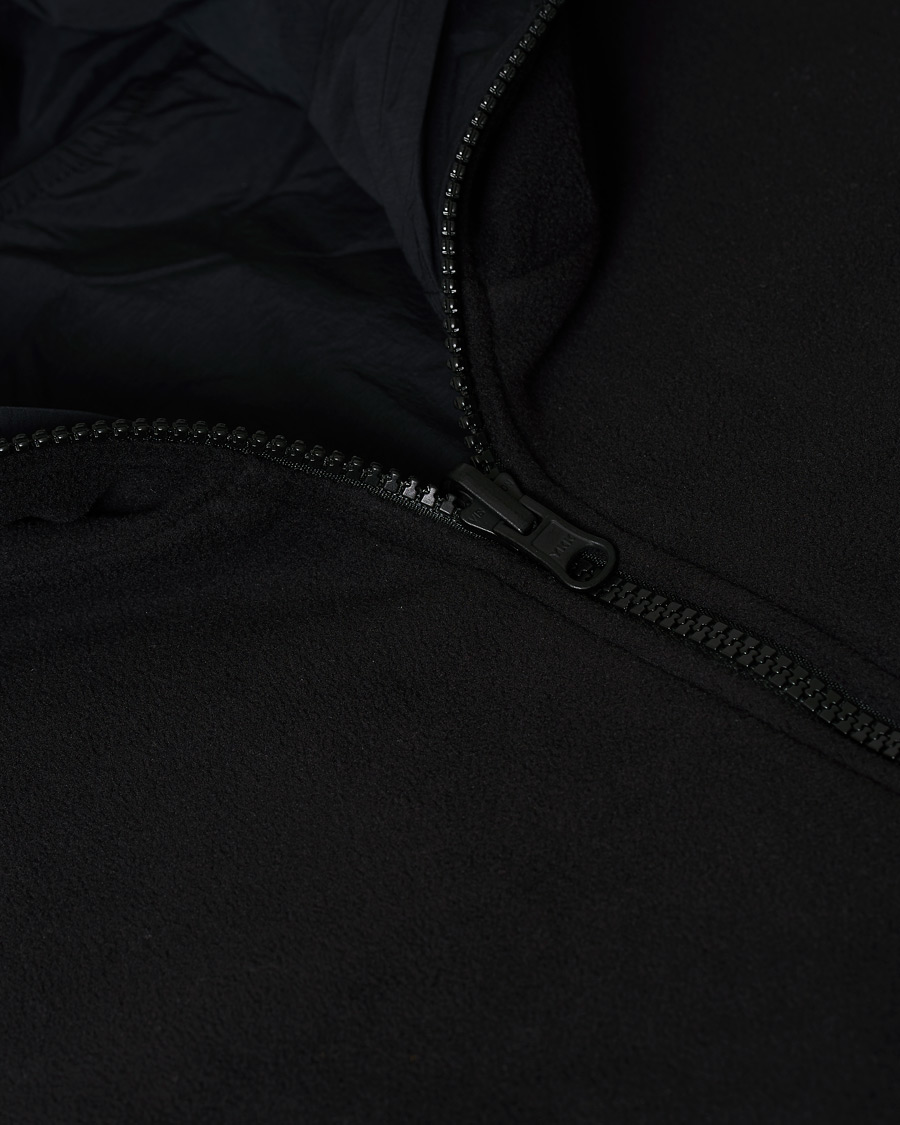 Herr | Tröjor | Peak Performance | Tech Soft Fleece Reversible Half Zip Hoodie Black