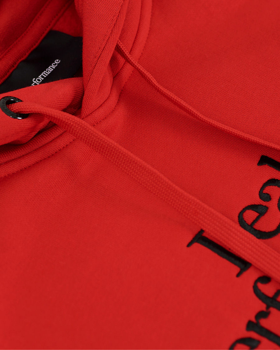 Herr | Tröjor | Peak Performance | Original Logo Hoodie Red