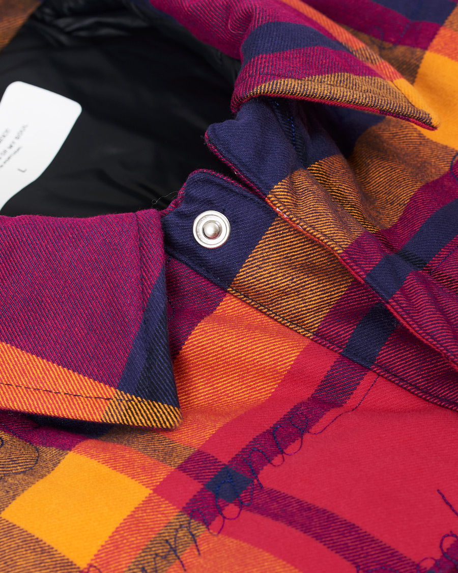 Herr | Skjortor | Peak Performance | Ben Gorham Flannel Liner Overshirt Power Pink