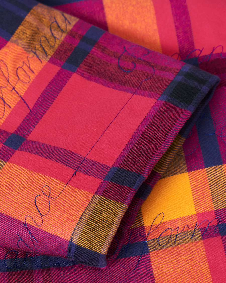 Herr | Skjortor | Peak Performance | Ben Gorham Flannel Liner Overshirt Power Pink
