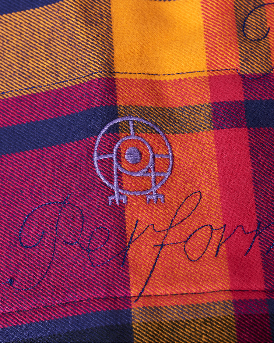 Herr | Skjortor | Peak Performance | Ben Gorham Flannel Liner Overshirt Power Pink