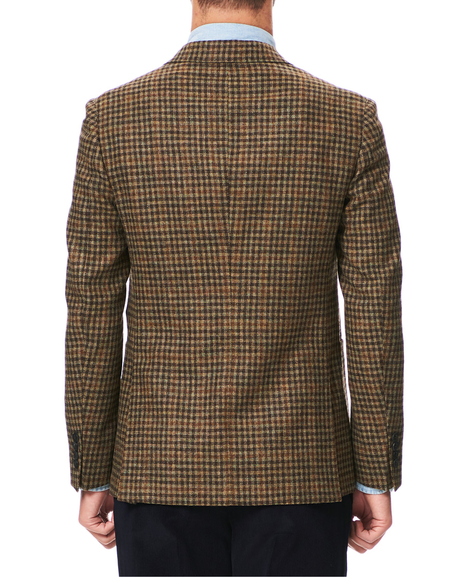 Herr | Kavajer | The Gigi | Degas Wool Check Blazer Brown/Beige