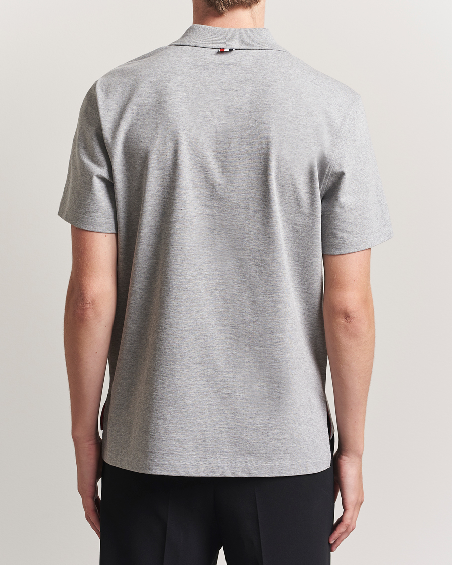 Herr | Pikéer | Thom Browne | Relaxed Fit Polo Light Grey