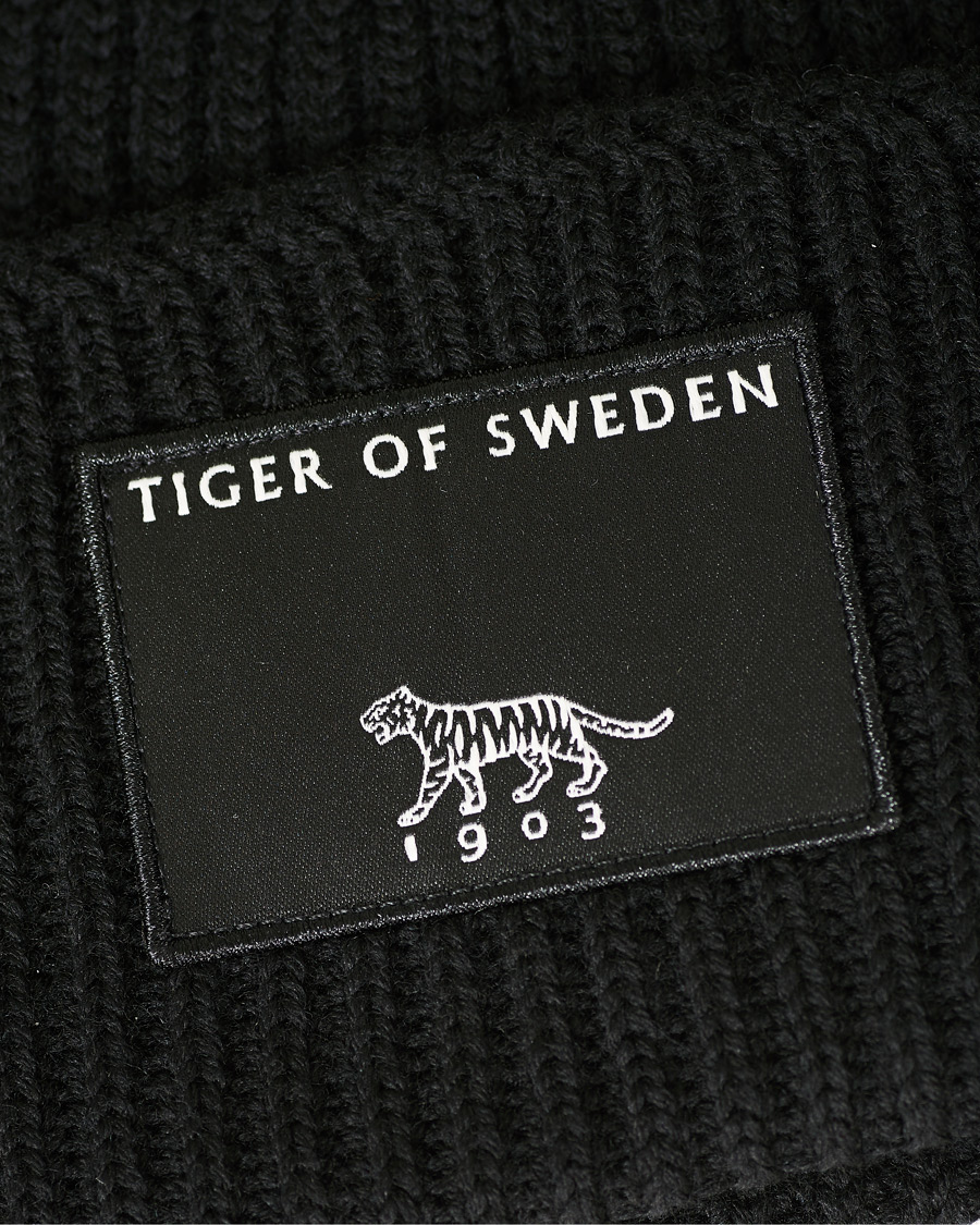 Herr | Tiger of Sweden Hollein Beanie Black | Tiger of Sweden | Hollein Beanie Black