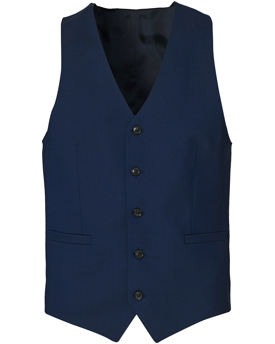 Herr |  | Tiger of Sweden | Litt Wool Waistcoat Blue