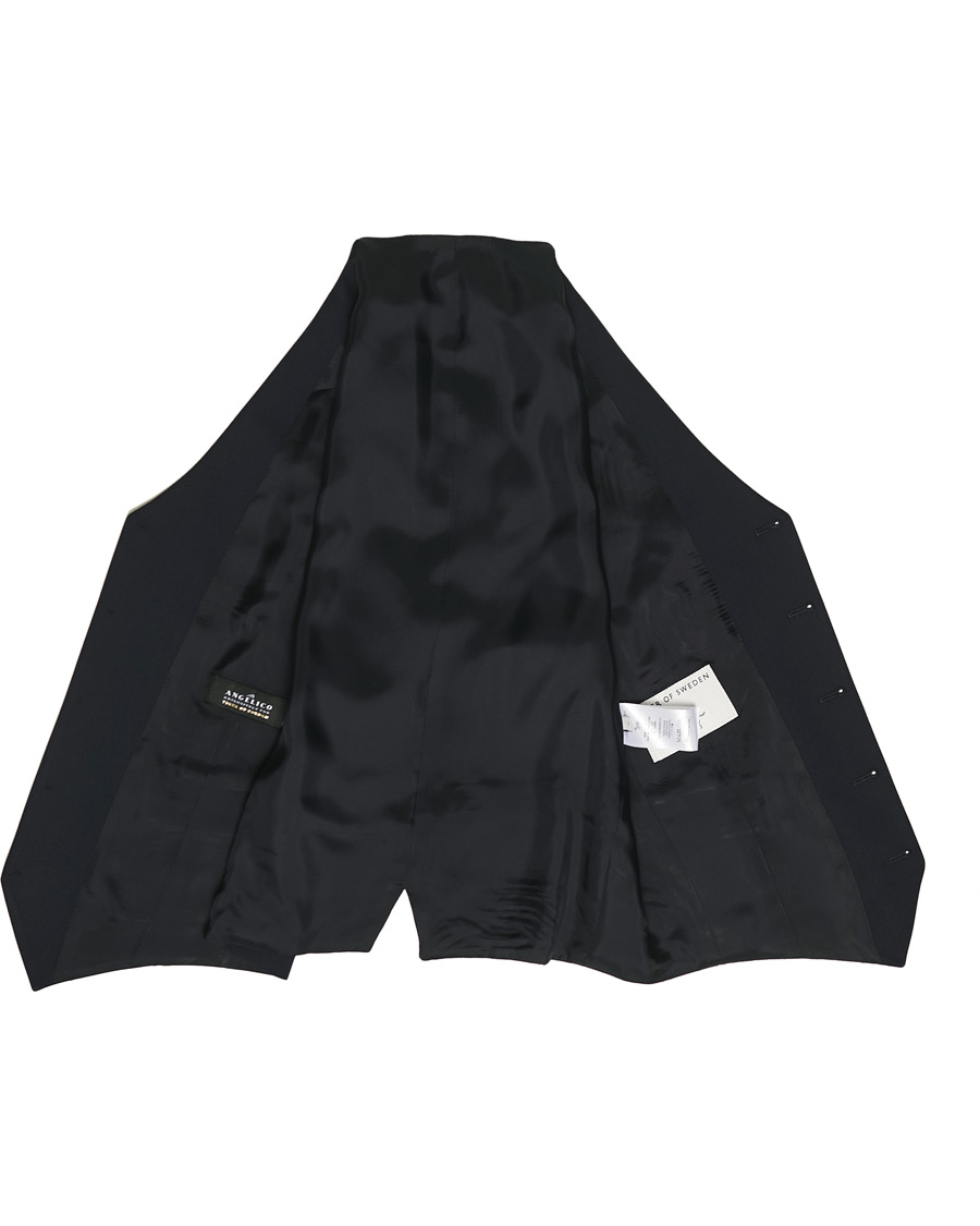 Herr | Kavajer | Tiger of Sweden | Litt Wool Waistcoat Navy