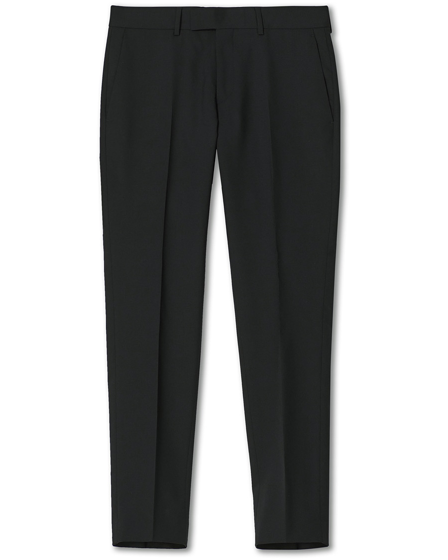Herr | Byxor | Tiger of Sweden | Tordon Wool Suit Trousers Black