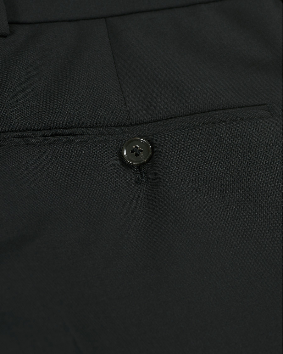 Herr | Byxor | Tiger of Sweden | Tordon Wool Suit Trousers Black