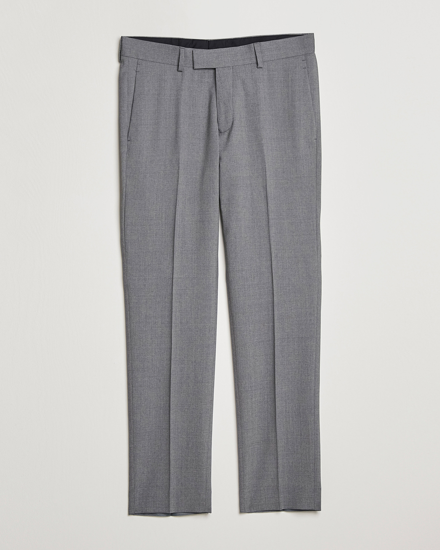 Herr | Byxor | Tiger of Sweden | Tordon Wool Suit Trousers Grey