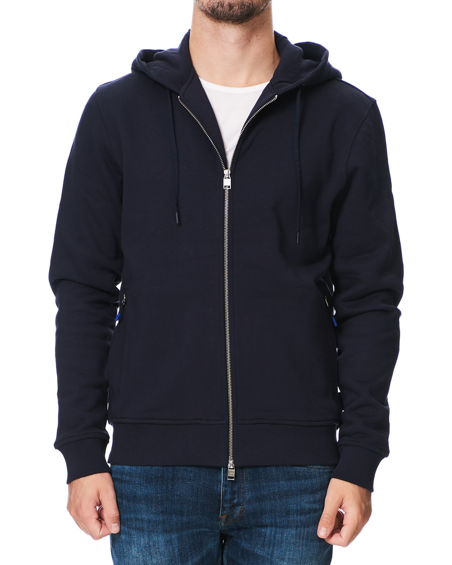 Herr | Tröjor | Tiger of Sweden | Movement Namir Full Zip Hoodie Blue