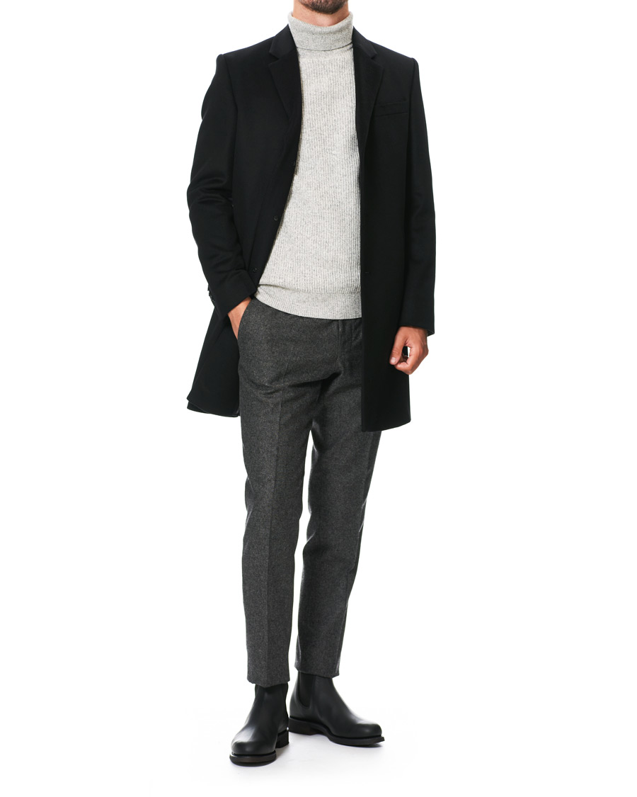 Herr | Jackor | Tiger of Sweden | Cempsey Wool/Cashmere Coat Black 44
