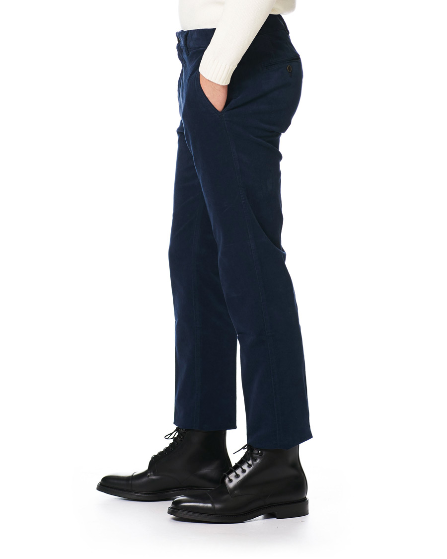 Herr | Byxor | Tiger of Sweden | Truman Corduroy Trousers Navy