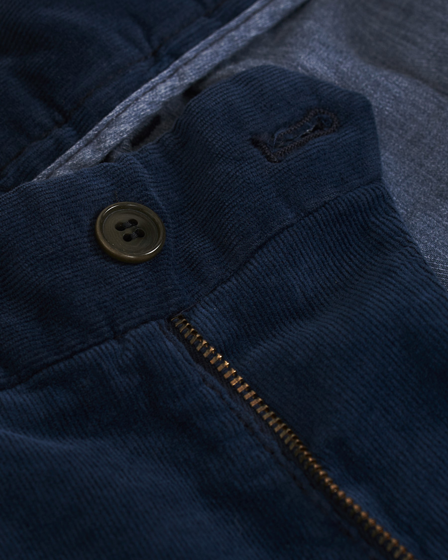Herr | Byxor | Tiger of Sweden | Truman Corduroy Trousers Navy