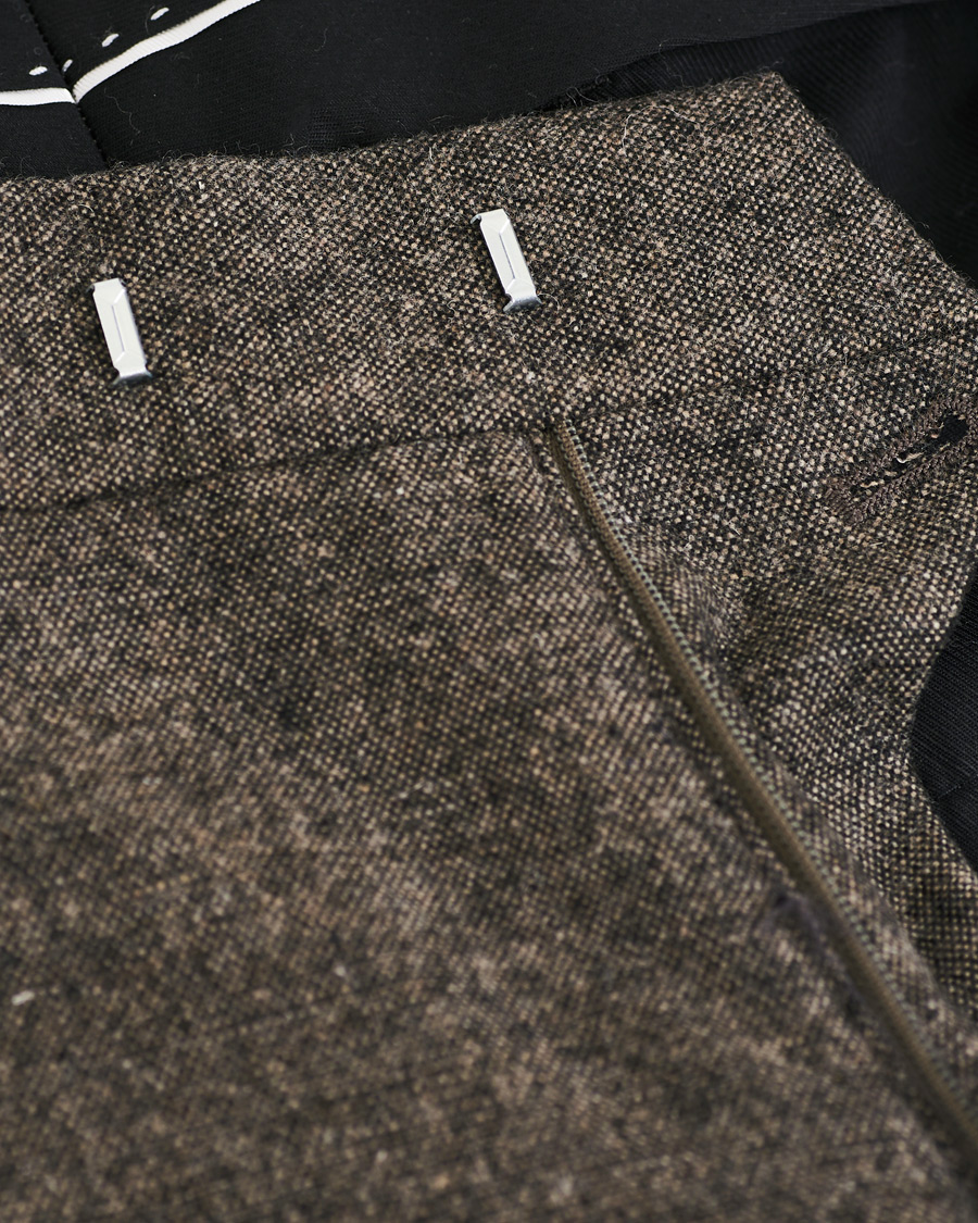 Herr | Byxor | Tiger of Sweden | Tordon Flannel Trousers Brown