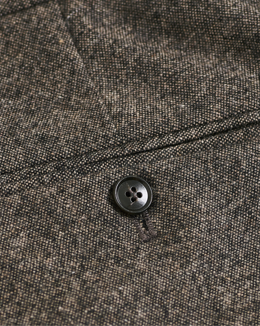 Herr | Byxor | Tiger of Sweden | Tordon Flannel Trousers Brown
