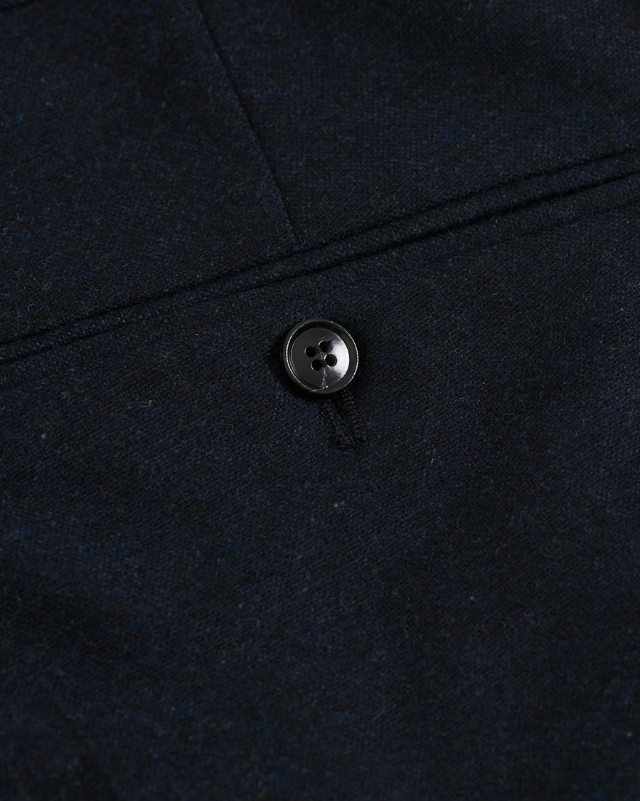 Herr | Byxor | Tiger of Sweden | Tordon Flannel Trousers Navy