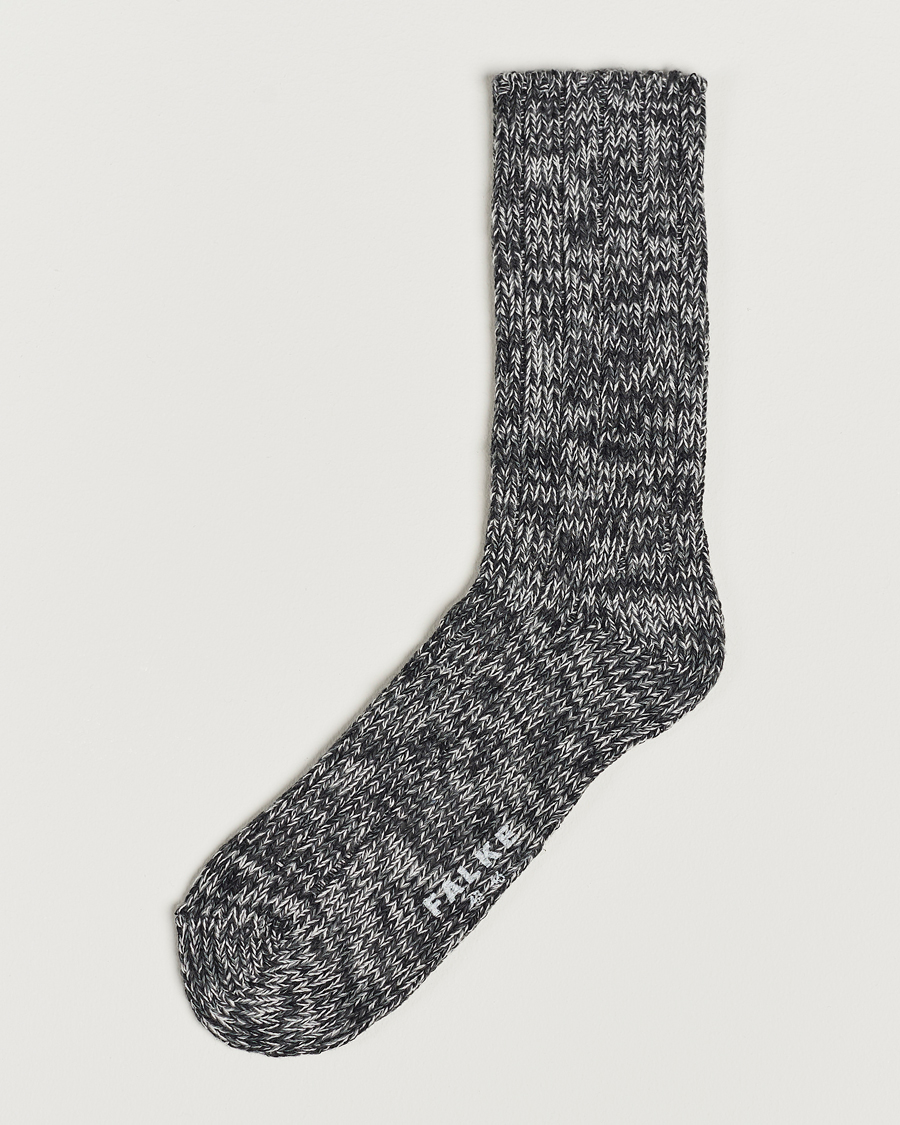 Herr | Strumpor | Falke | Brooklyn Cotton Sock Black