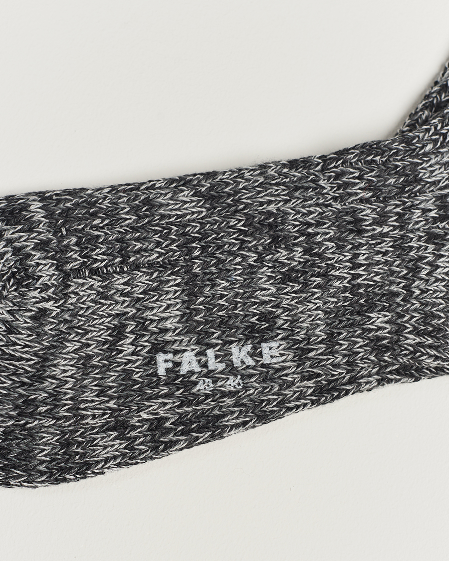 Herr | Strumpor | Falke | Brooklyn Cotton Sock Black