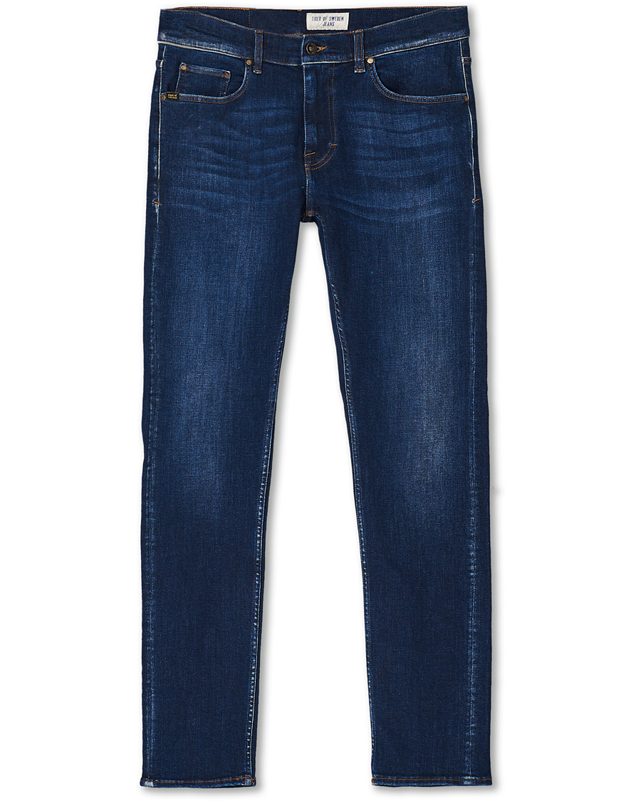 Herr | Jeans | Tiger of Sweden Jeans | Leon Gardy Superstretch Jeans Royal Blue