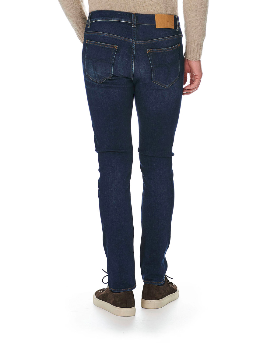 Herr | Jeans | Tiger of Sweden Jeans | Leon Gardy Superstretch Jeans Royal Blue