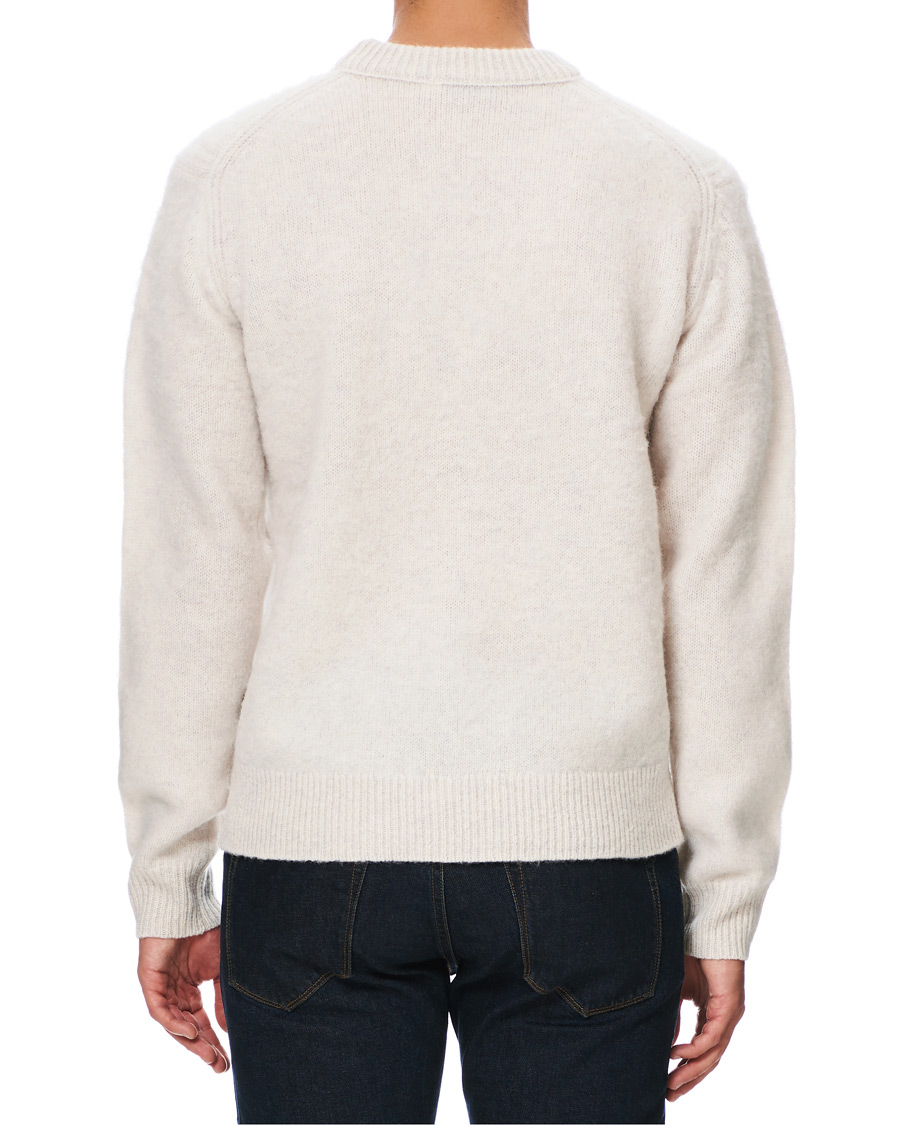 Herr | Tröjor | Tiger of Sweden Jeans | Prowler Knitted Crew Neck White
