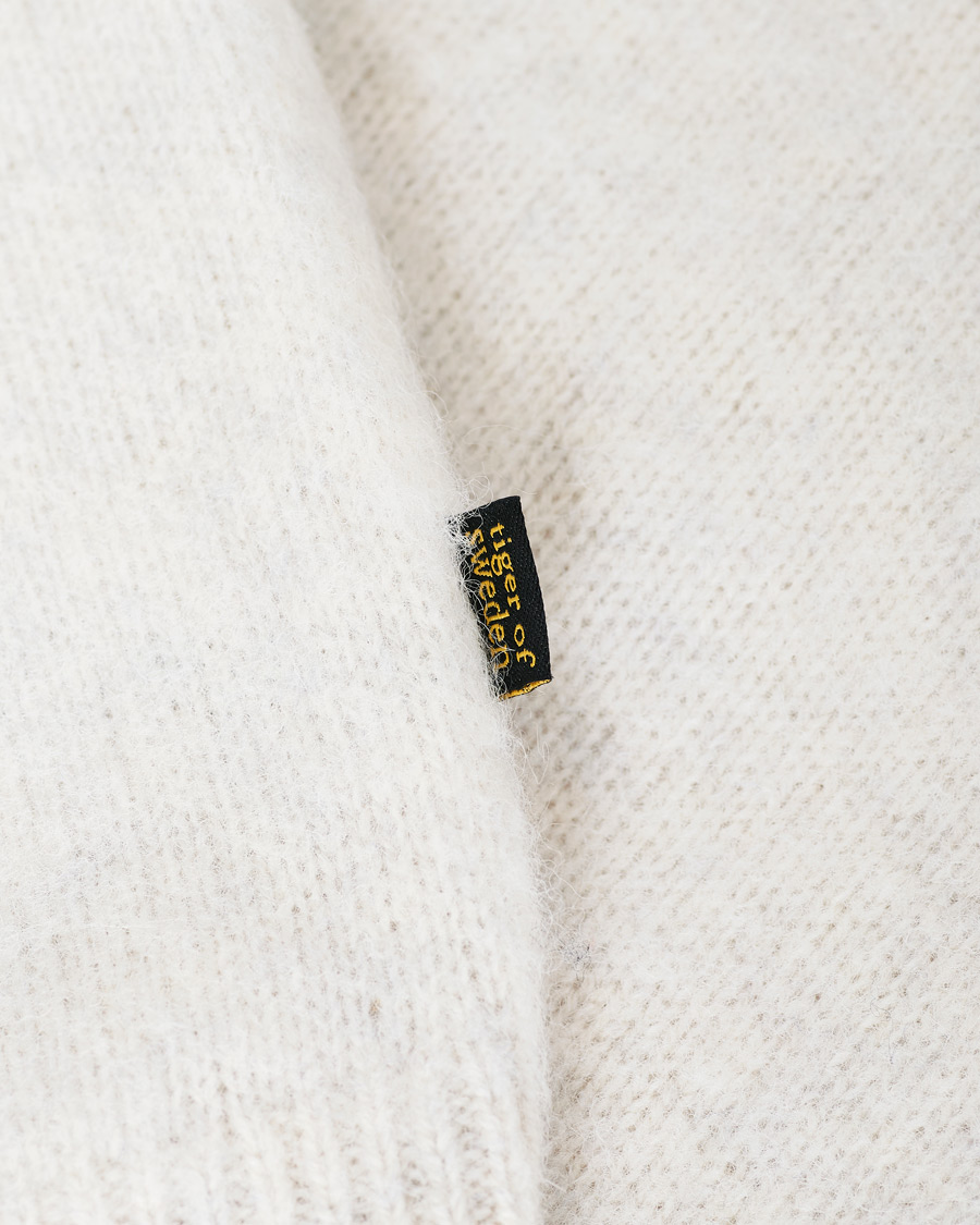 Herr | Tröjor | Tiger of Sweden Jeans | Prowler Knitted Crew Neck White