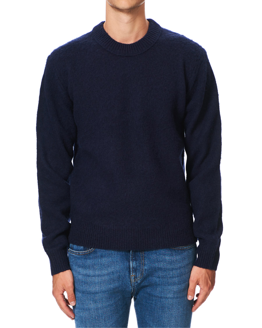 Herr | Tröjor | Tiger of Sweden Jeans | Prowler Knitted Crew Neck Blue