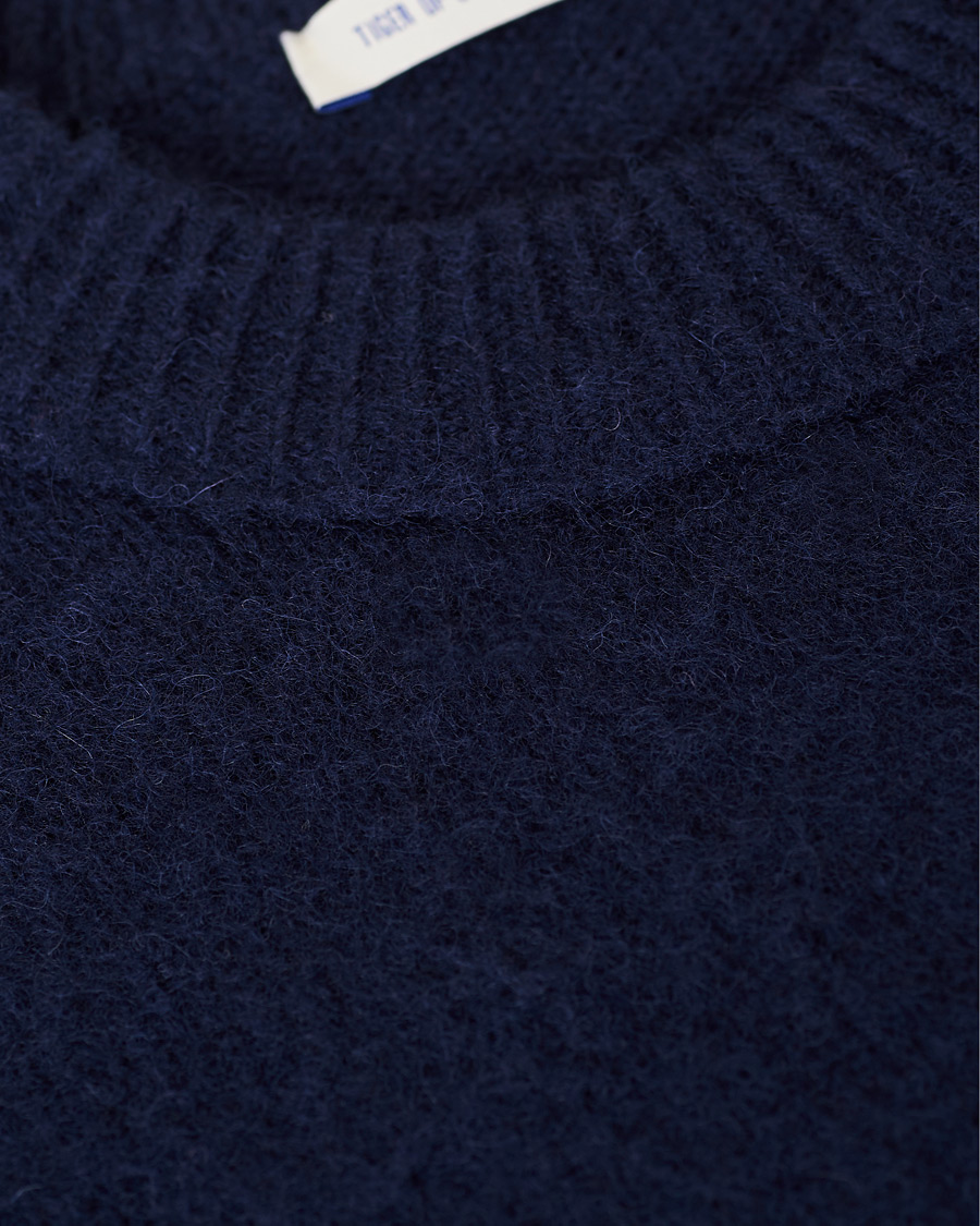 Herr | Tröjor | Tiger of Sweden Jeans | Prowler Knitted Crew Neck Blue
