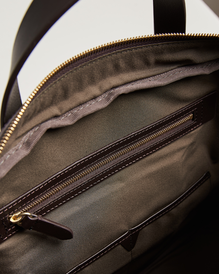 Herr | Mismo M/S Nylon Office Army/Dark Brown | Mismo | M/S Nylon Office Army/Dark Brown