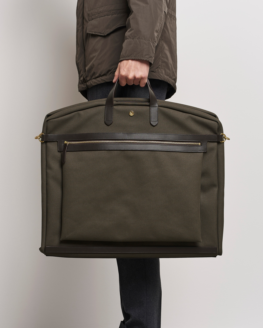 Herr | Väskor | Mismo | M/S Suit Carrier Army/Dark Brown