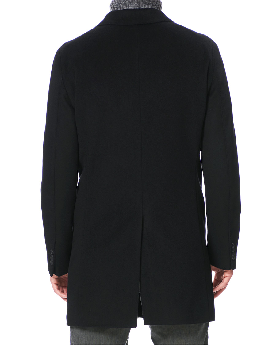 Herr | Jackor | Oscar Jacobson | Storvik Wool/Cashmere Coat Black