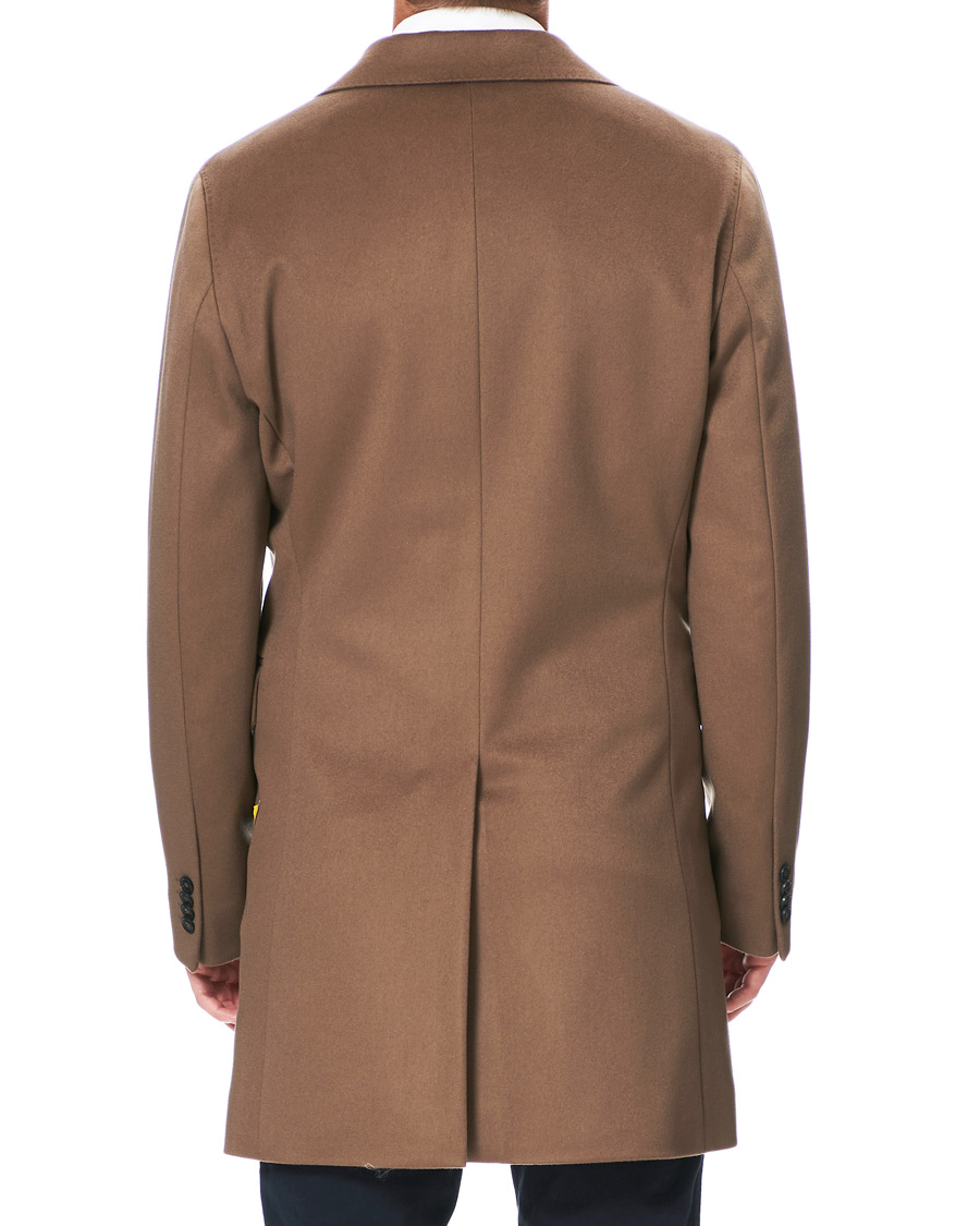 Herr | Jackor | Oscar Jacobson | Sonny Loro Piana Wool Coat Camel