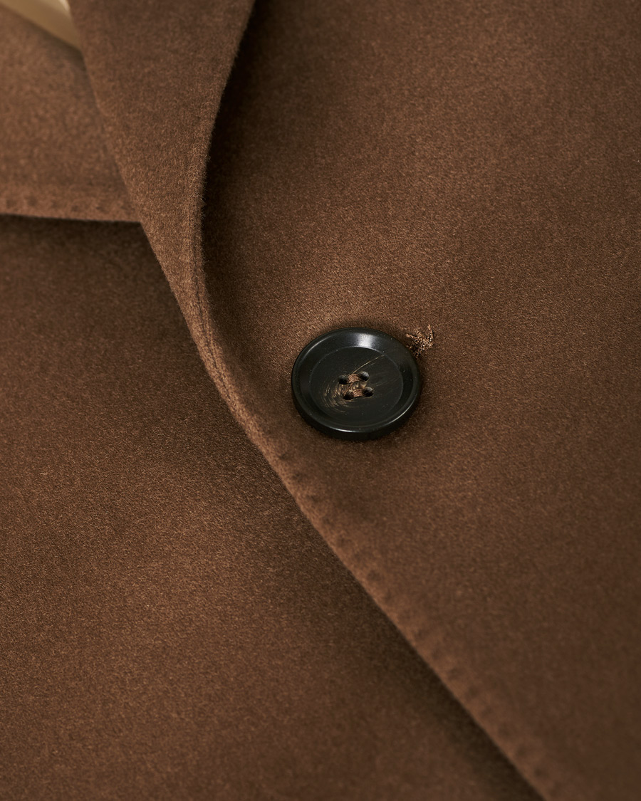 Herr | Jackor | Oscar Jacobson | Sonny Loro Piana Wool Coat Camel