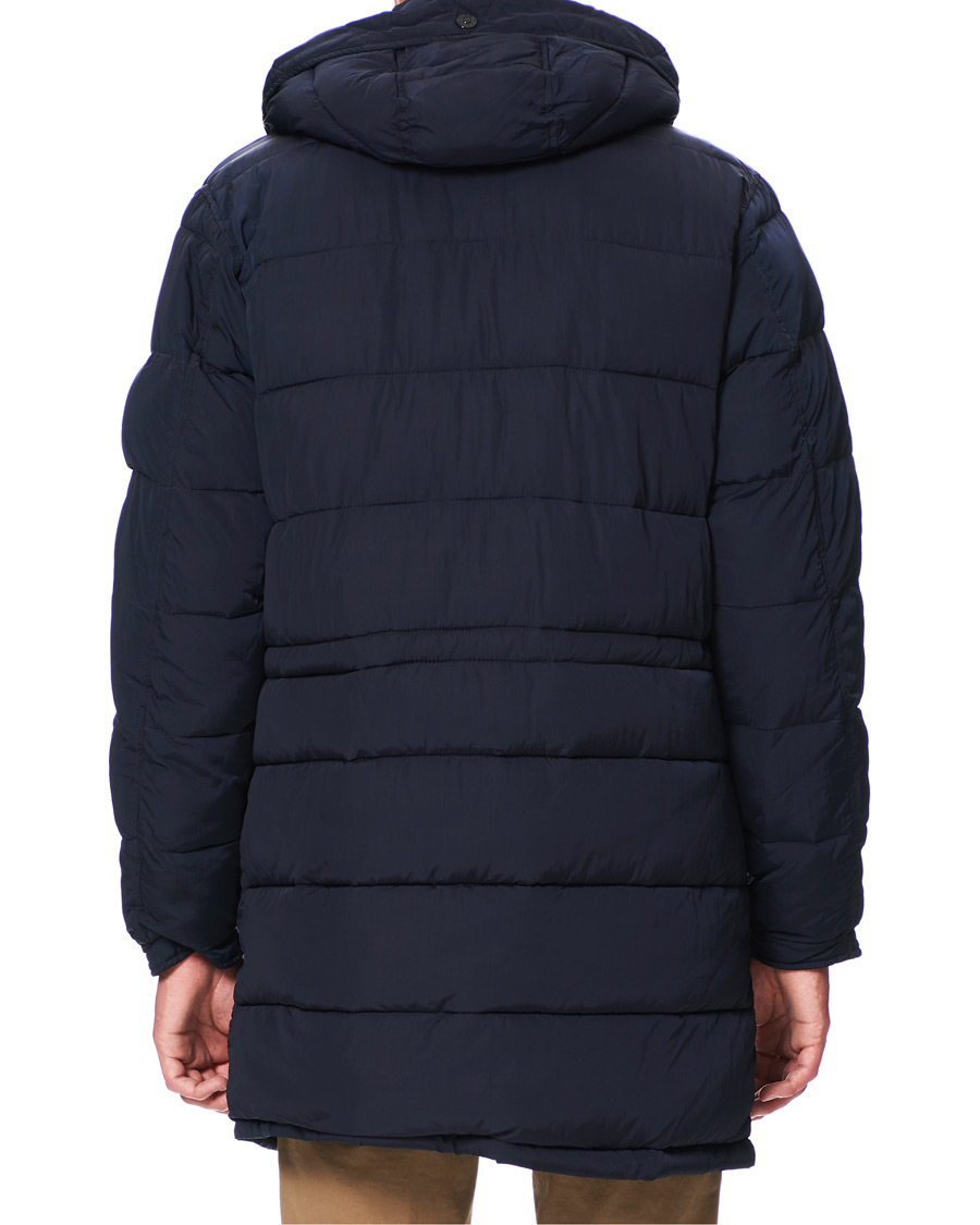 Herr | Jackor | Oscar Jacobson | Clayton Lightweight Puffer Coat Navy