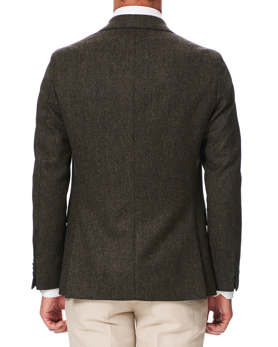 Herr | Kavajer | Oscar Jacobson | Fogerty Yorkshire Tweed By Moon Blazer Brown