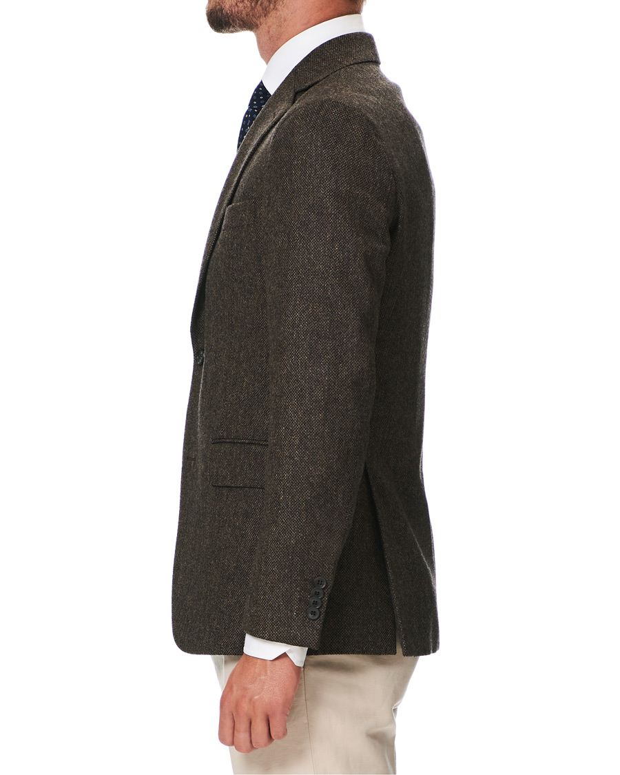 Herr | Kavajer | Oscar Jacobson | Fogerty Yorkshire Tweed By Moon Blazer Brown